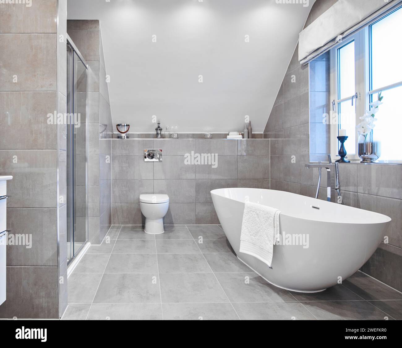 Sala da bagno Foto Stock