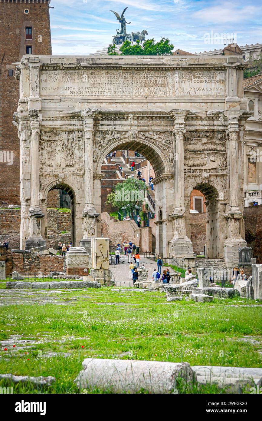 Arco di Costantino, ROMA, ITALIA - 2006. Foto Stock