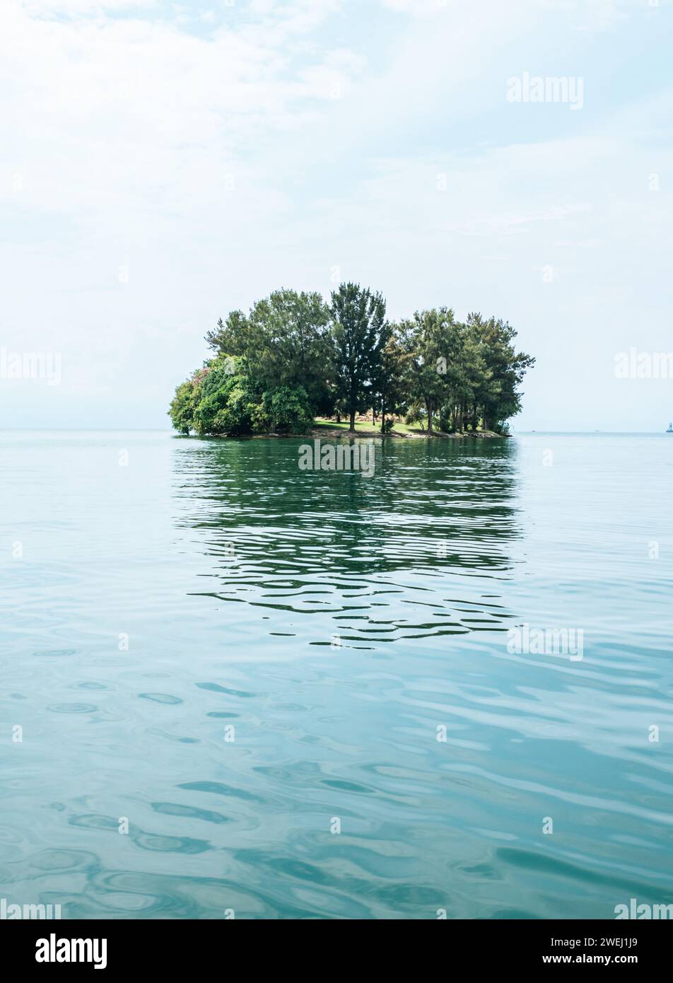 Gisenyi, una città sulla riva nord del lago Kivu in Ruanda, Africa orientale Foto Stock