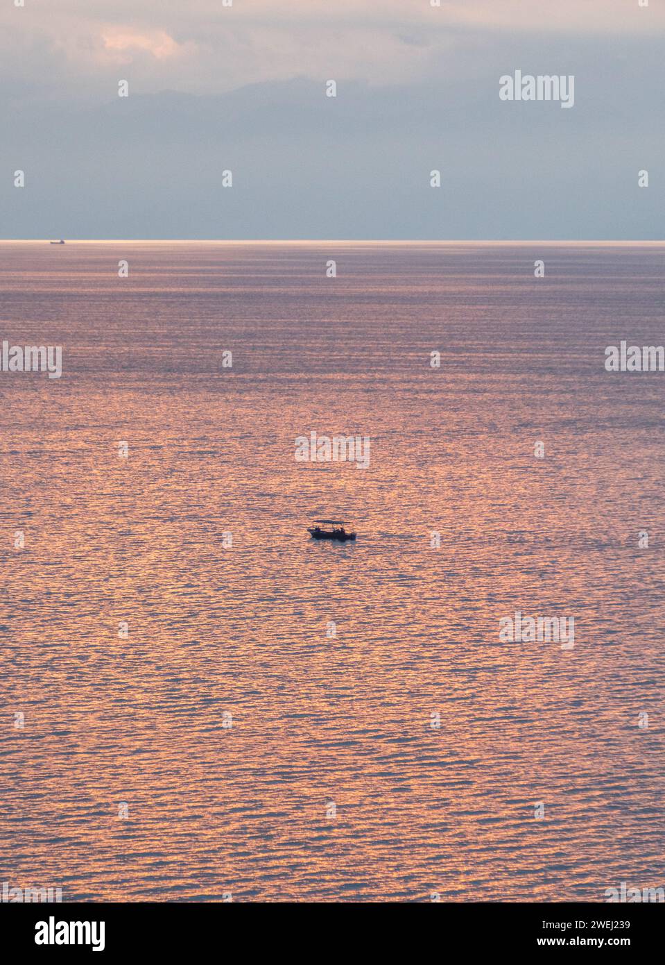 Gisenyi, una città sulla riva nord del lago Kivu in Ruanda, Africa orientale Foto Stock
