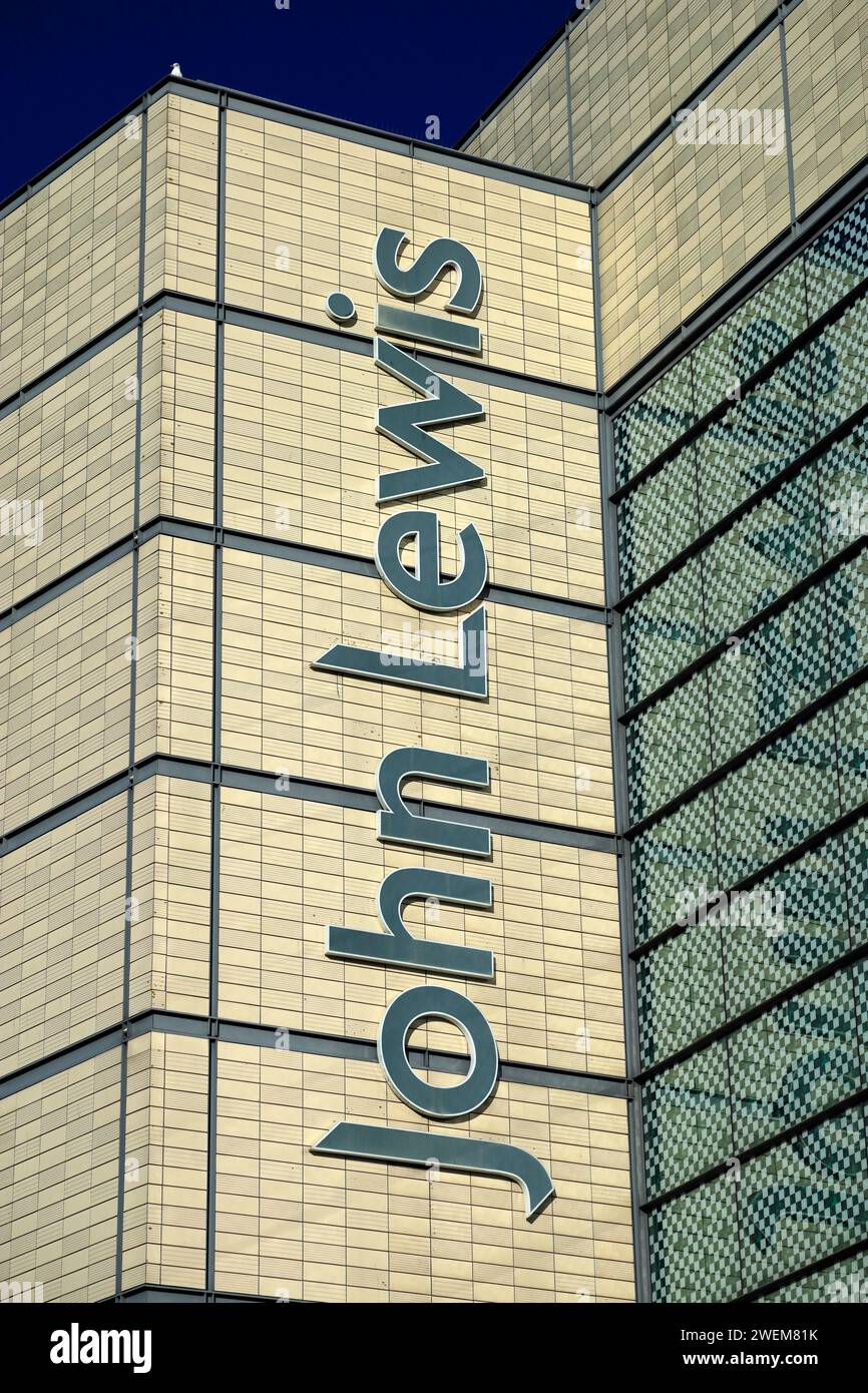 John Lewis Store, The Hayes, Cardiff, Galles, Regno Unito. Foto Stock John Lewis Store, The Hayes, Cardiff, Galles, Regno Unito. Foto Stock
