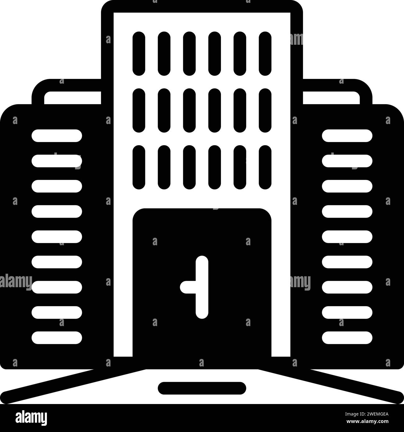 Icona commerciale, mercantile Illustrazione Vettoriale