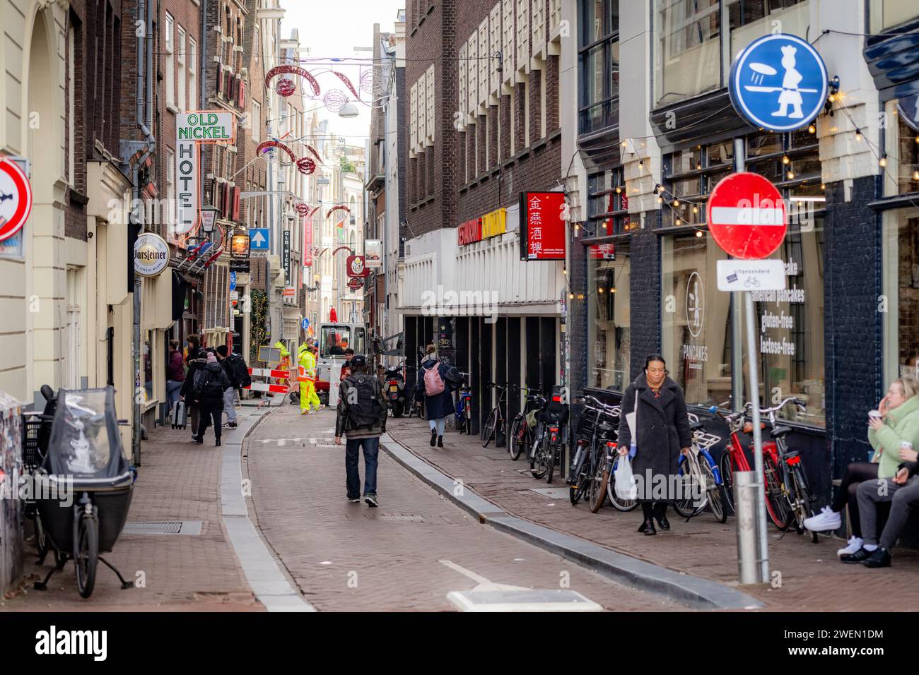 Amsterdam Holland Street Photos Foto Stock