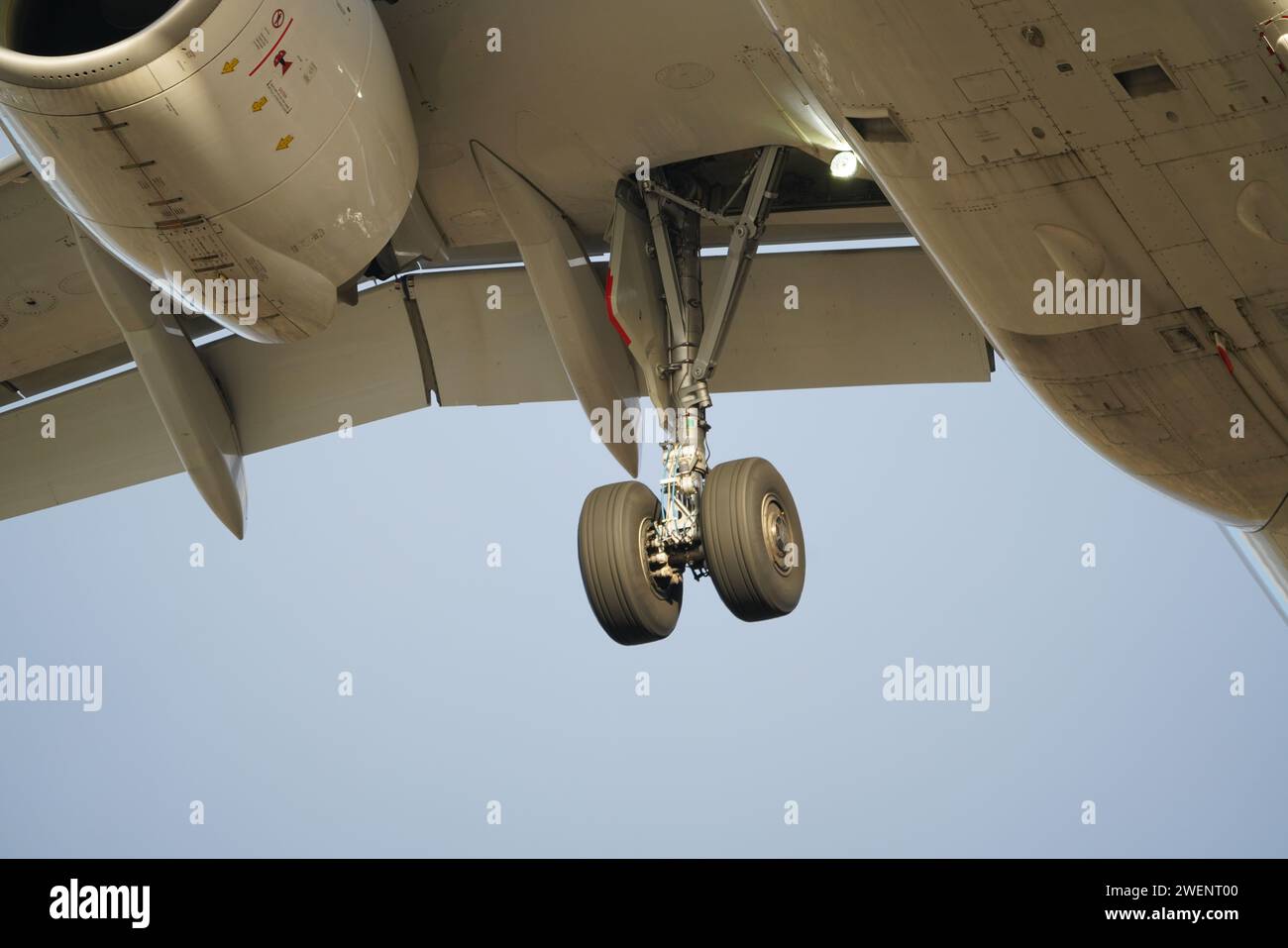 Airbus im Anflug Foto Stock