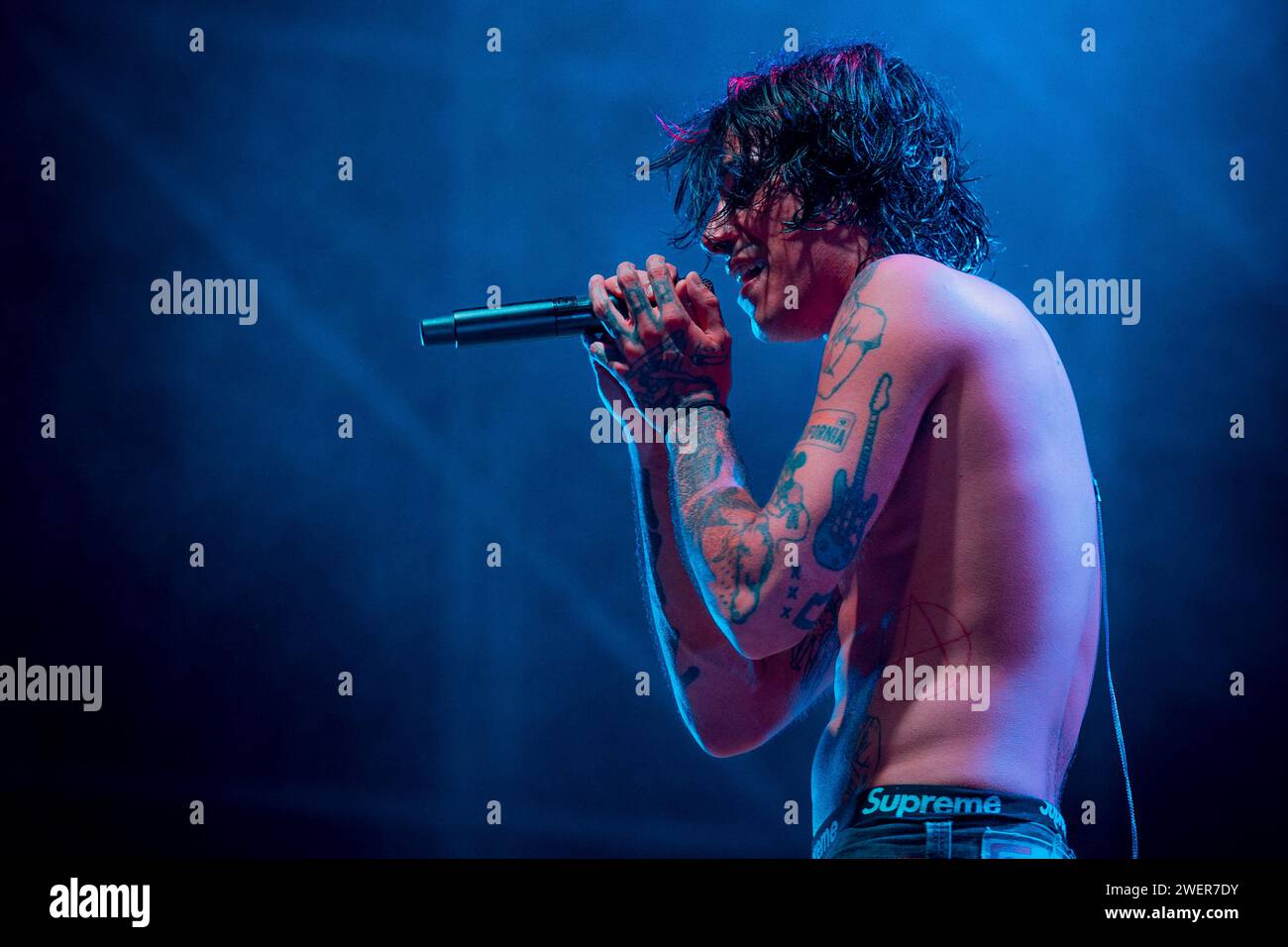 Italia 01 giugno 2023 Naska - Diego Caterbetti - Live allo Slam Dunk Italy Festival Bellaria-Igea Marina © Andrea Ripamonti / Alamy Foto Stock