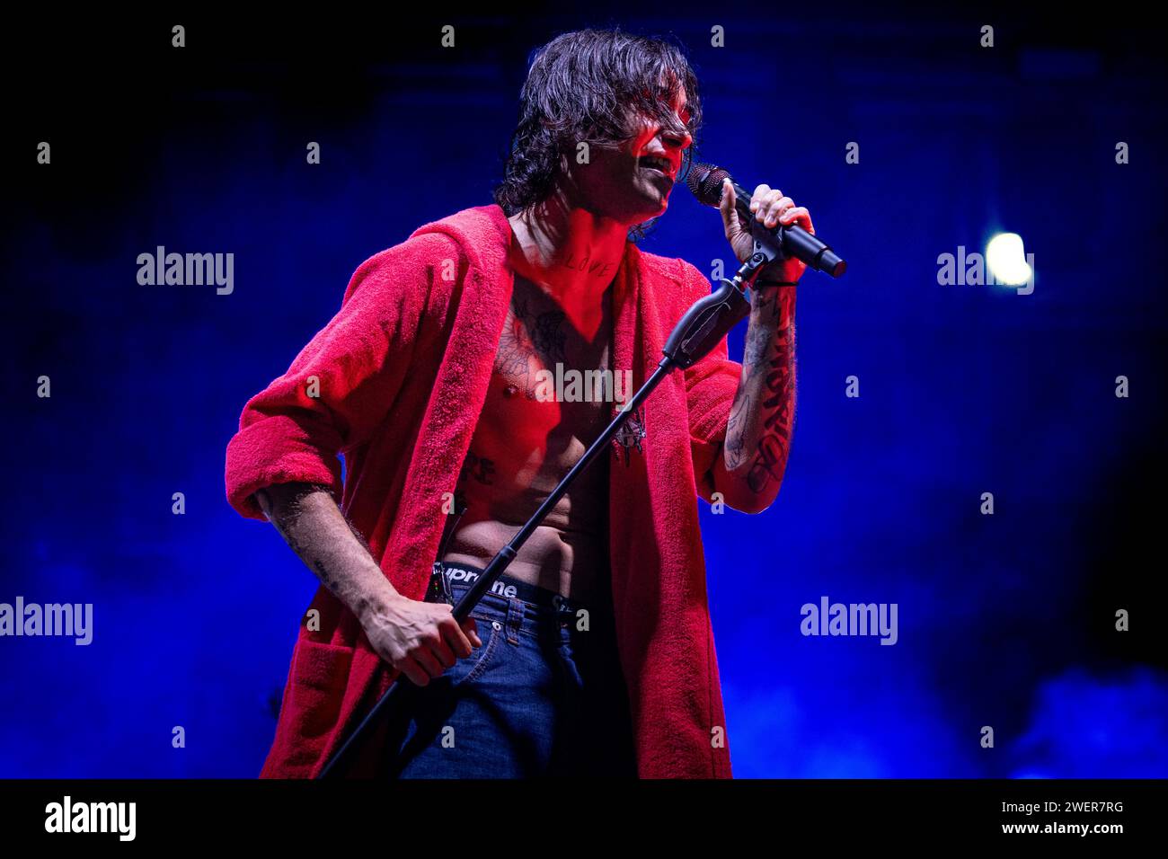 Italia 01 giugno 2023 Naska - Diego Caterbetti - Live allo Slam Dunk Italy Festival Bellaria-Igea Marina © Andrea Ripamonti / Alamy Foto Stock