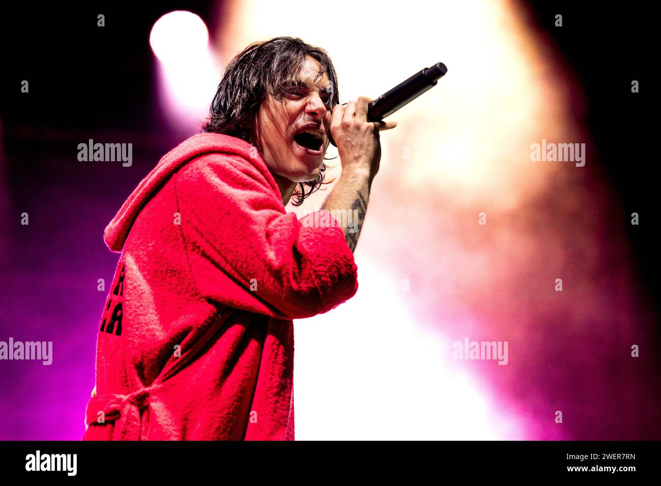 Italia 01 giugno 2023 Naska - Diego Caterbetti - Live allo Slam Dunk Italy Festival Bellaria-Igea Marina © Andrea Ripamonti / Alamy Foto Stock