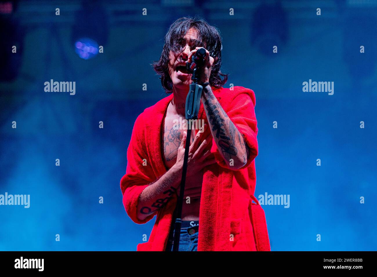 Italia 01 giugno 2023 Naska - Diego Caterbetti - Live allo Slam Dunk Italy Festival Bellaria-Igea Marina © Andrea Ripamonti / Alamy Foto Stock