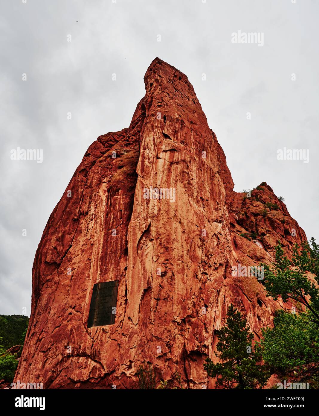 Garden of the Gods Park, Colorado Springs, Colorado Foto Stock