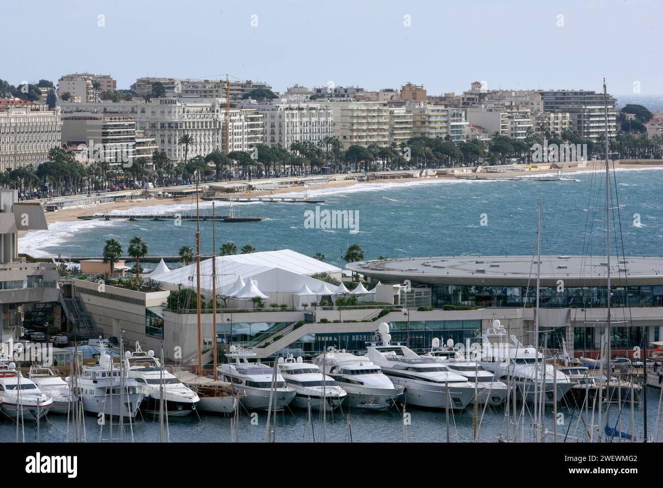 PORTO DI CANNES Foto Stock