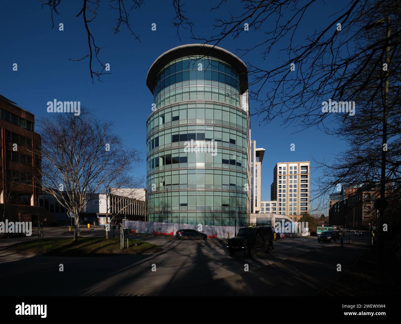 Kingsgate 62 High Street, Redhill, Surrey, reigate, Inghilterra. Business center con area ufficio condivisa. Foto Stock