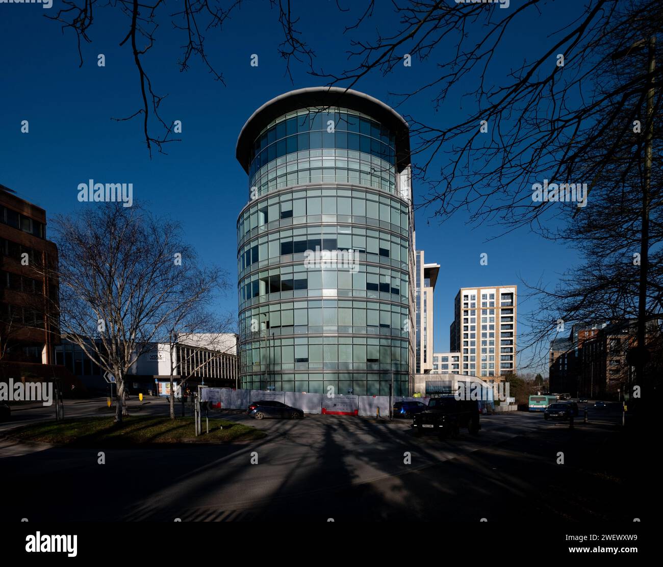 Kingsgate 62 High Street, Redhill, Surrey, reigate, Inghilterra. Business center con area ufficio condivisa. Foto Stock