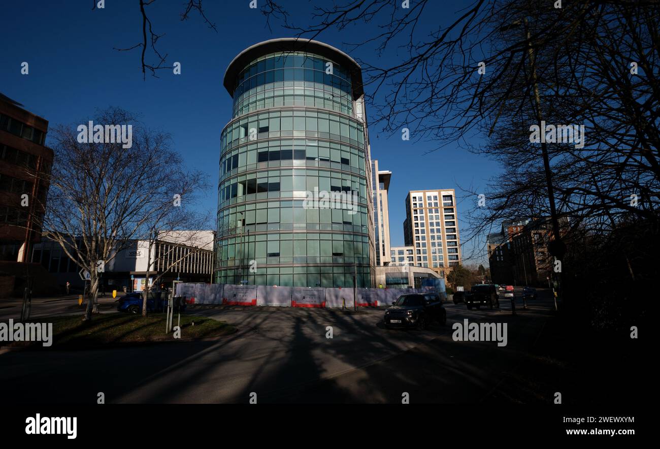 Kingsgate 62 High Street, Redhill, Surrey, reigate, Inghilterra. Business center con area ufficio condivisa. Foto Stock
