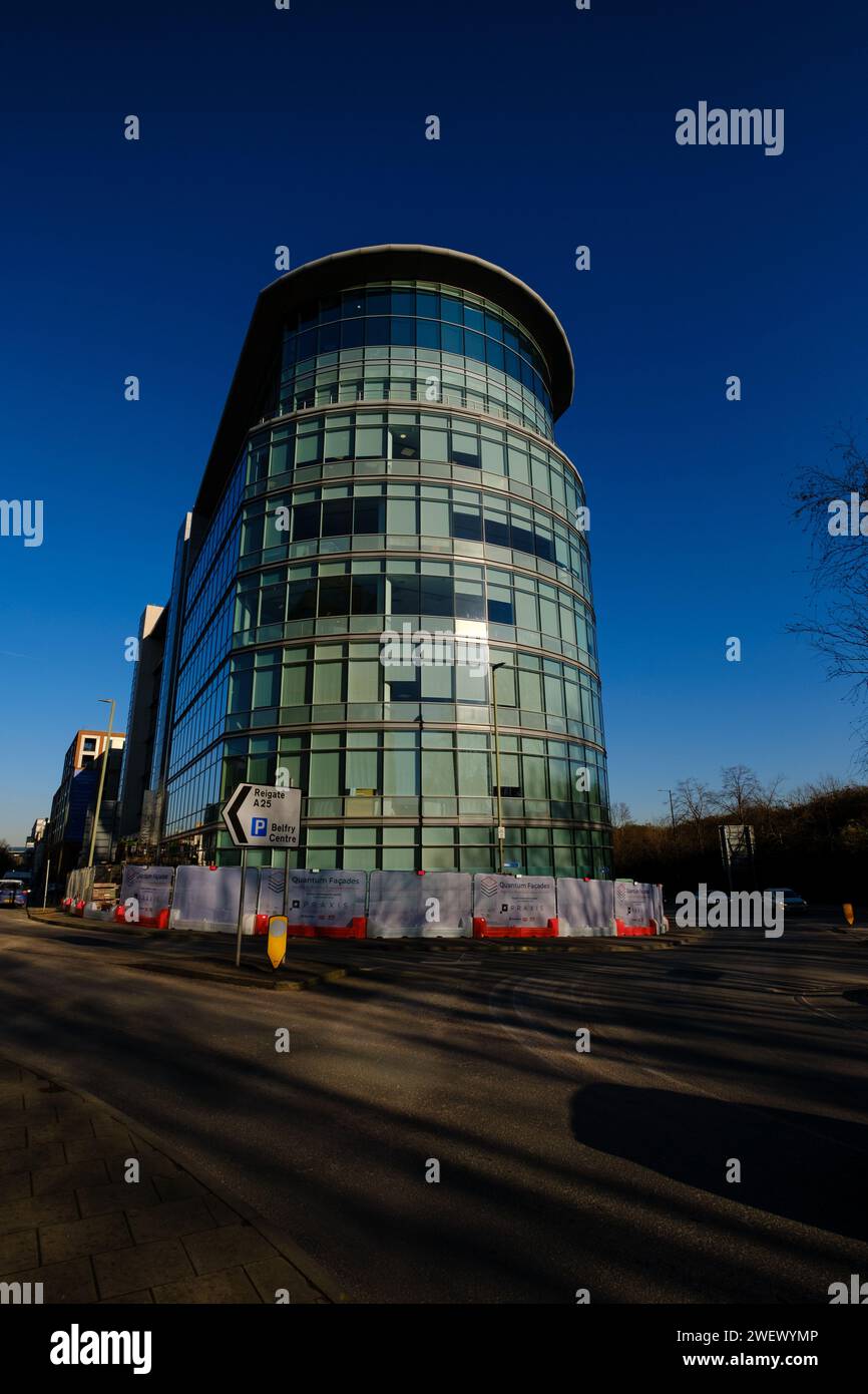 Kingsgate 62 High Street, Redhill, Surrey, reigate, Inghilterra. Business center con area ufficio condivisa. Foto Stock