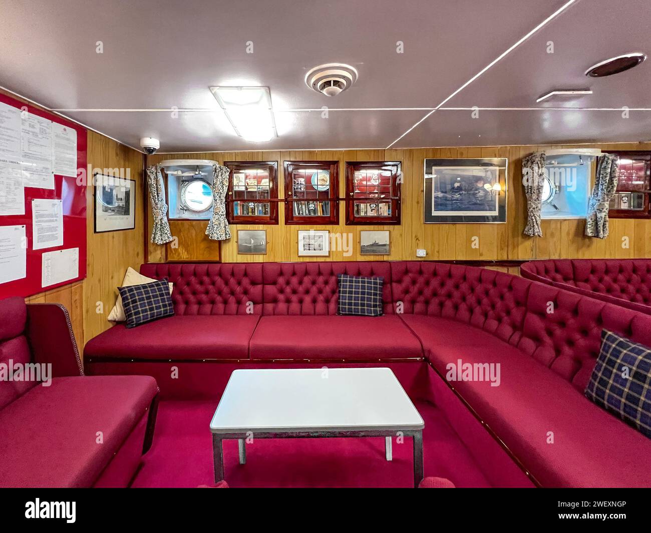 Lo Yacht Britannia di sua Maestà Foto Stock