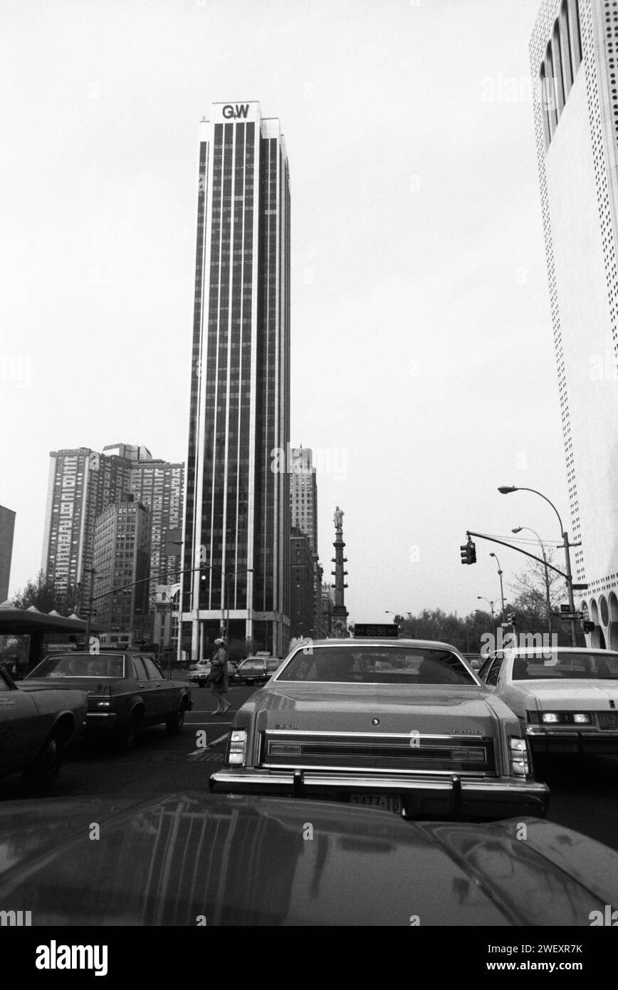 Città, New York, Stati Uniti, 1977 Foto Stock