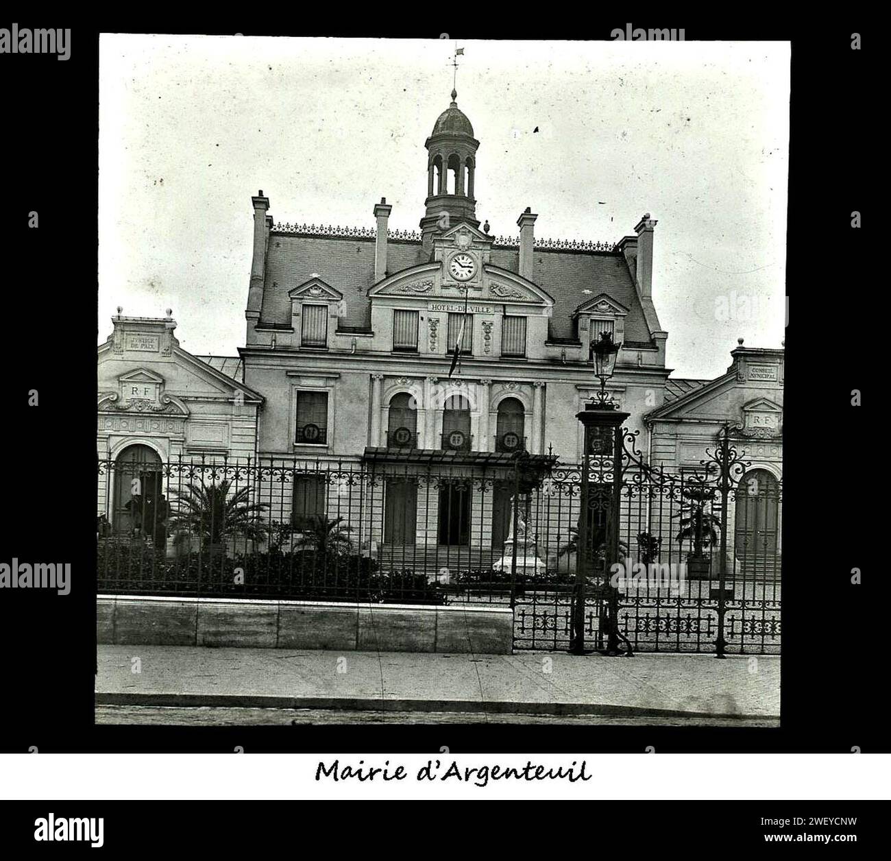 Ancienne mairie d'Argenteuil. Foto Stock