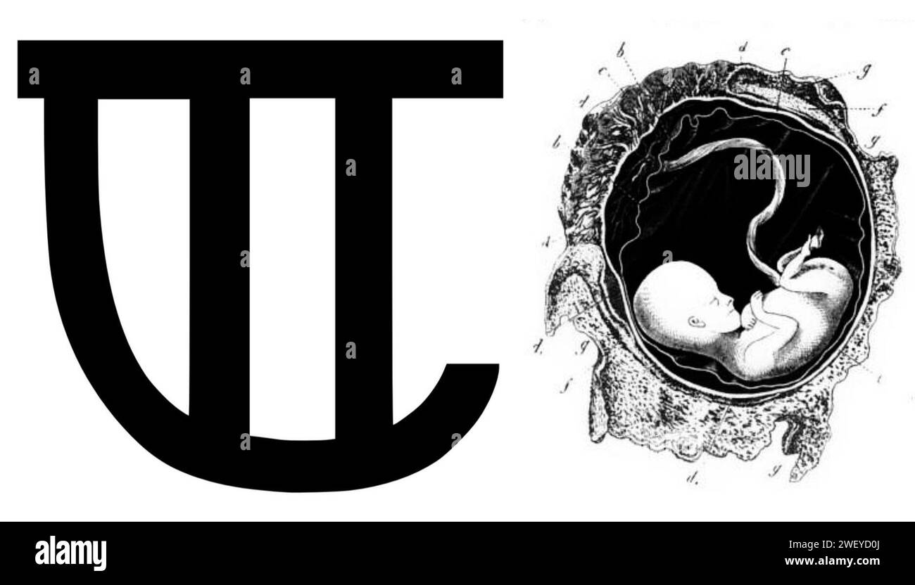 L'antico carattere Meitei ''ATING-NGAA'' o ''ATINGAAa'' (ꯑ) rappresenta e significa anche ''nascita'' o ''essere celeste'' o ''divinità'' o ''eternità'' o ''cielo'' o ''immortalità''' o ''placenta'' o ''cielo'''. Foto Stock