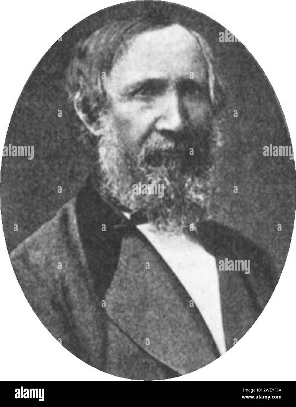 Anders Pettersson, byggmästare (1819-1889). Foto Stock