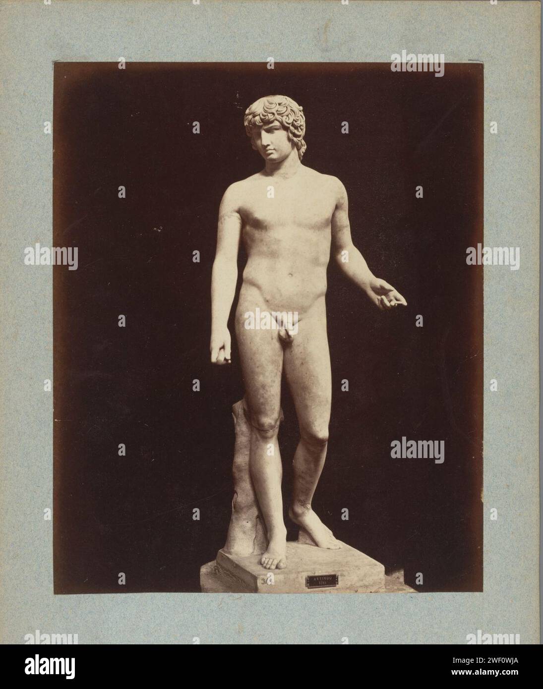 Antinous Farnese (Napoli). 1. Foto Stock