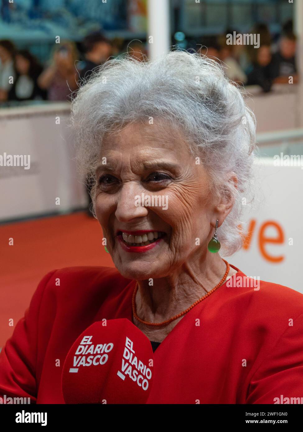 FESTIVAL DE CINE DE SAN SEBASTIAN / SPAGNA /ZINEMALDIA / MARISA PAREDES - ALFOMBRA ROJA - FESTIVAL INTERNAZIONALE DEL CINEMA Foto Stock