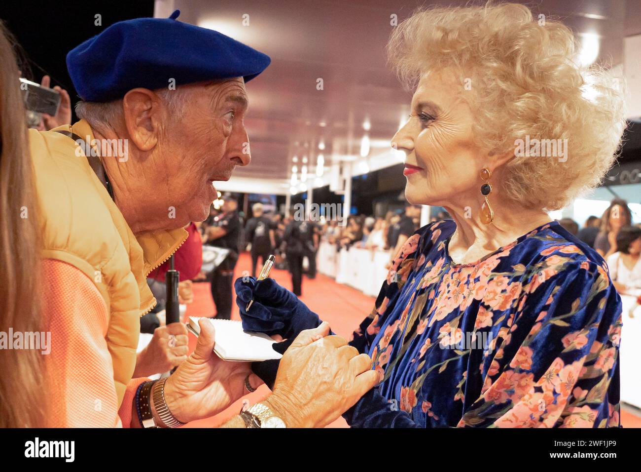 FESTIVAL DE CINE DE SAN SEBASTIAN / SPAGNA /ZINEMALDIA / MARISA PAREDES - ALFOMBRA ROJA - FESTIVAL INTERNAZIONALE DEL CINEMA Foto Stock