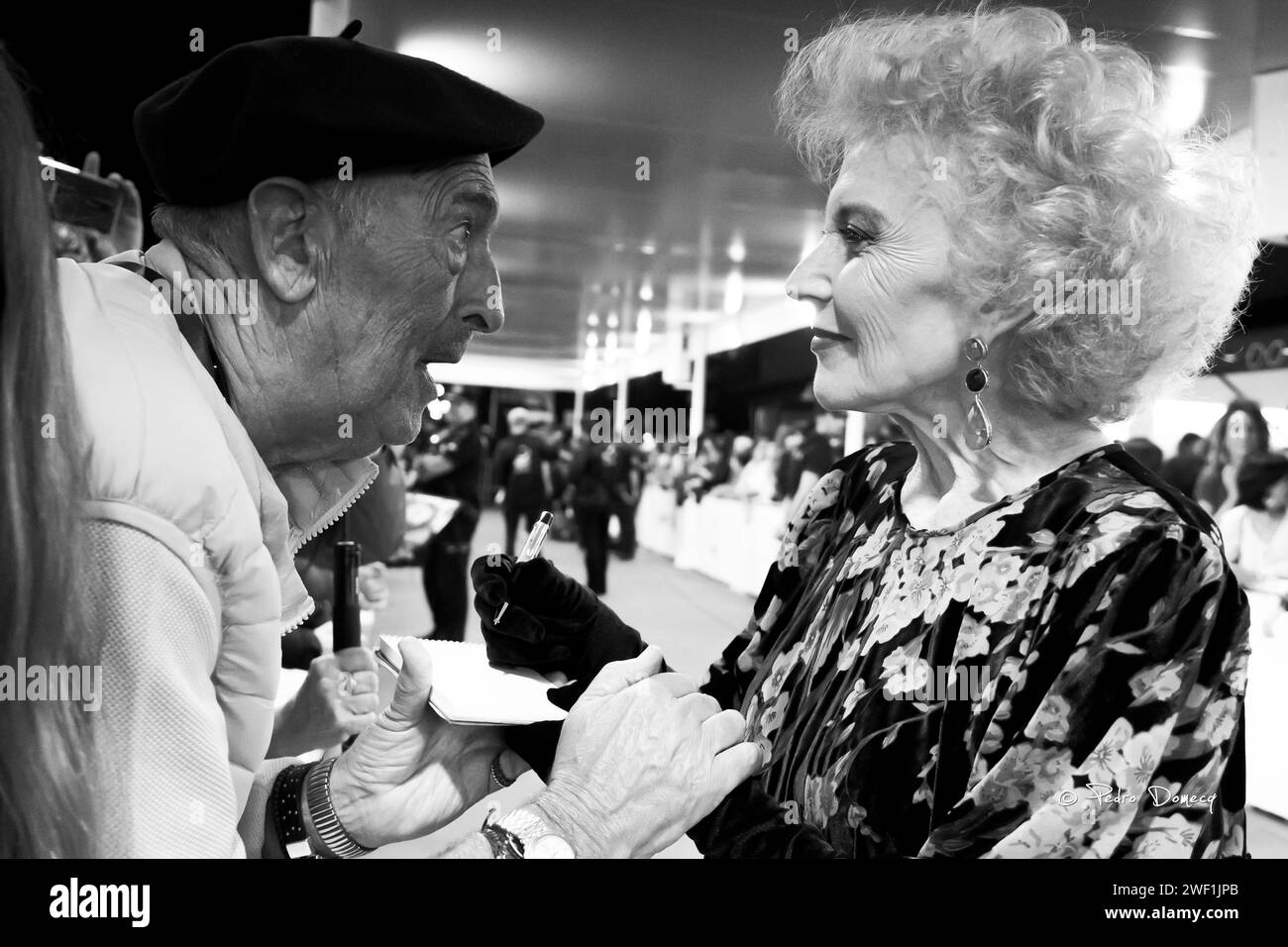 FESTIVAL DE CINE DE SAN SEBASTIAN / SPAGNA /ZINEMALDIA / MARISA PAREDES - ALFOMBRA ROJA - FESTIVAL INTERNAZIONALE DEL CINEMA Foto Stock