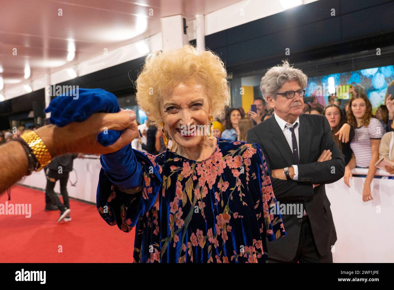 FESTIVAL DE CINE DE SAN SEBASTIAN / SPAGNA /ZINEMALDIA / MARISA PAREDES - ALFOMBRA ROJA - FESTIVAL INTERNAZIONALE DEL CINEMA Foto Stock