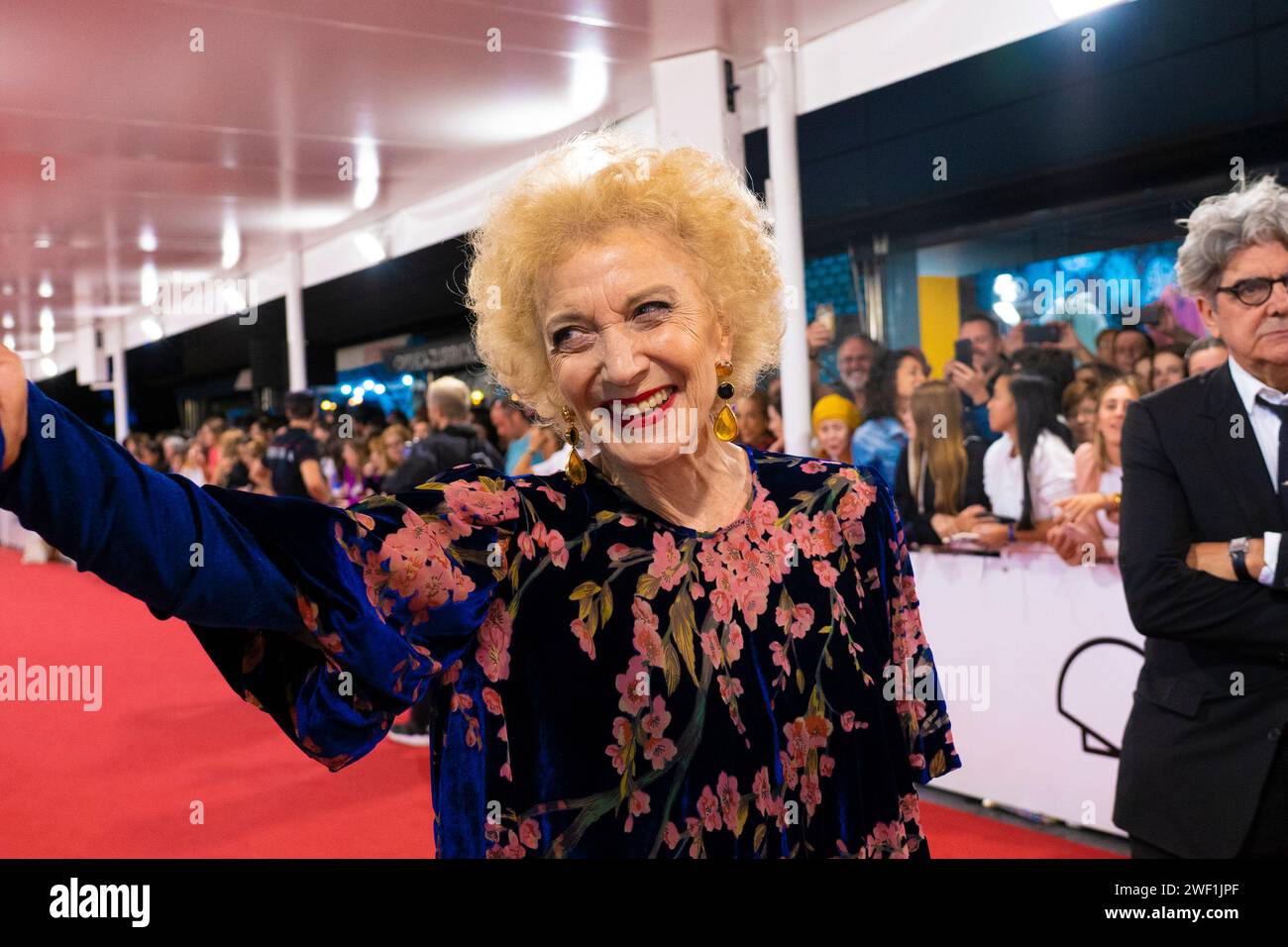 FESTIVAL DE CINE DE SAN SEBASTIAN / SPAGNA /ZINEMALDIA / MARISA PAREDES - ALFOMBRA ROJA - FESTIVAL INTERNAZIONALE DEL CINEMA Foto Stock