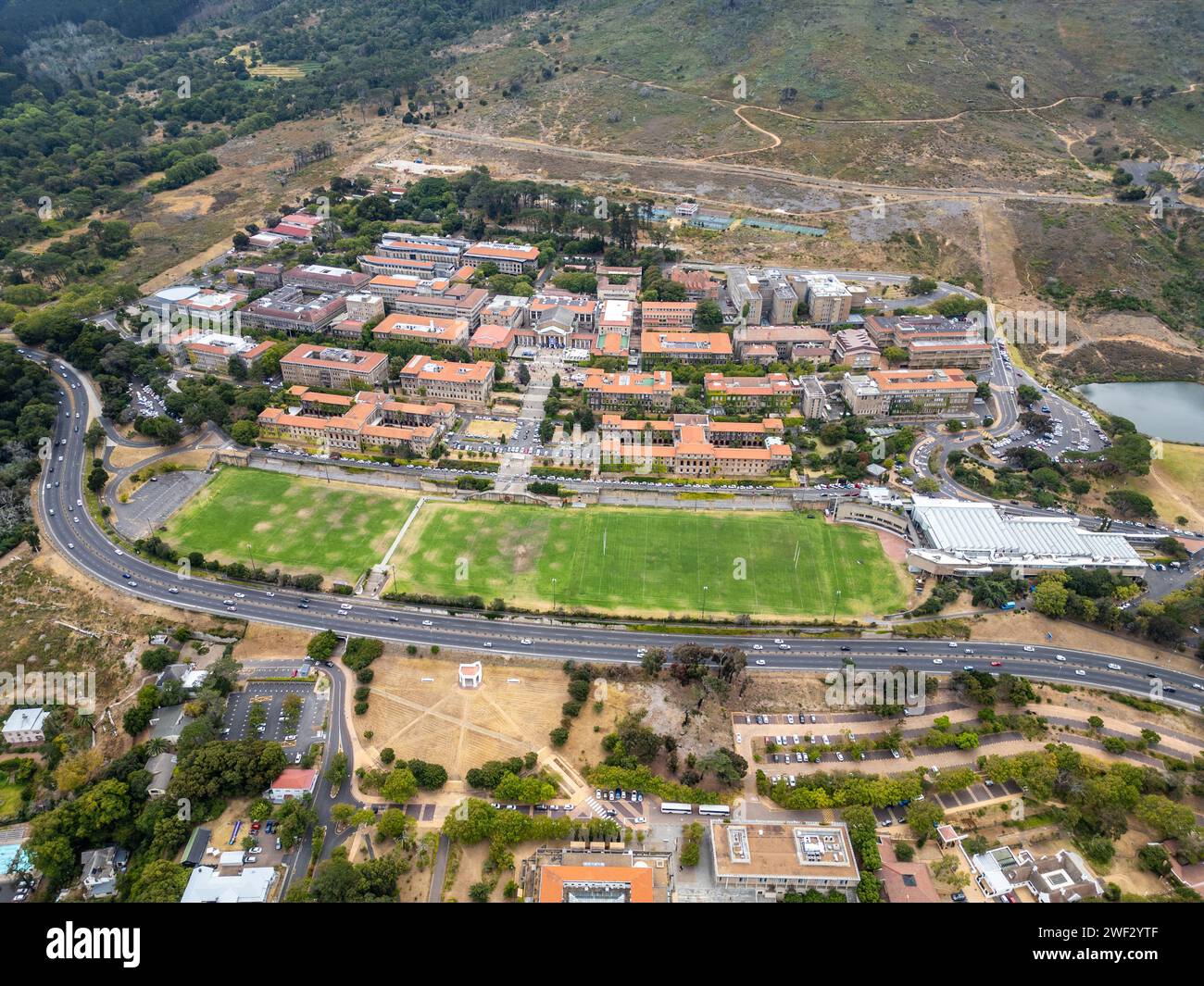 Università di città del Capo UCT, Rondebosch, città del Capo, Sudafrica Foto Stock