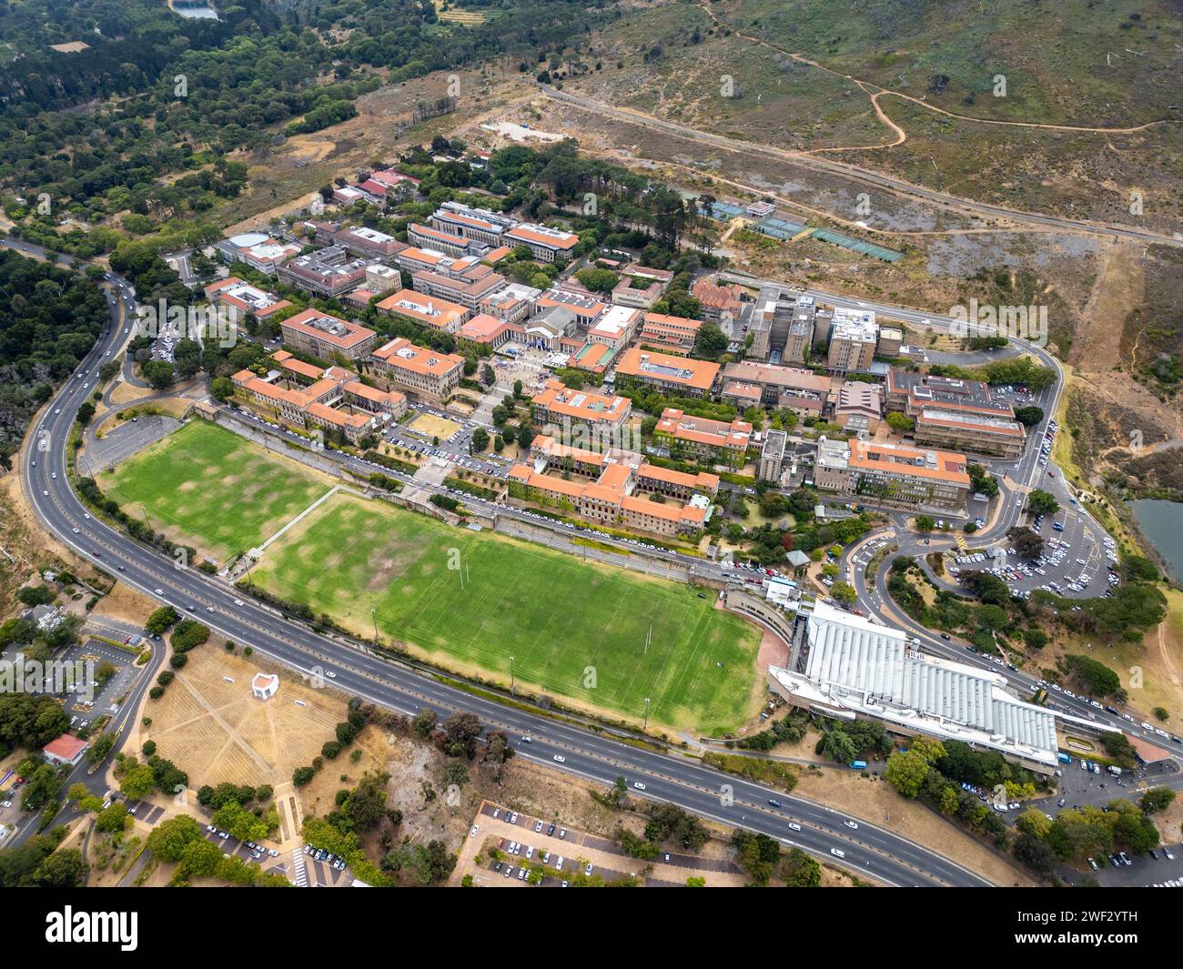 Università di città del Capo UCT, Rondebosch, città del Capo, Sudafrica Foto Stock
