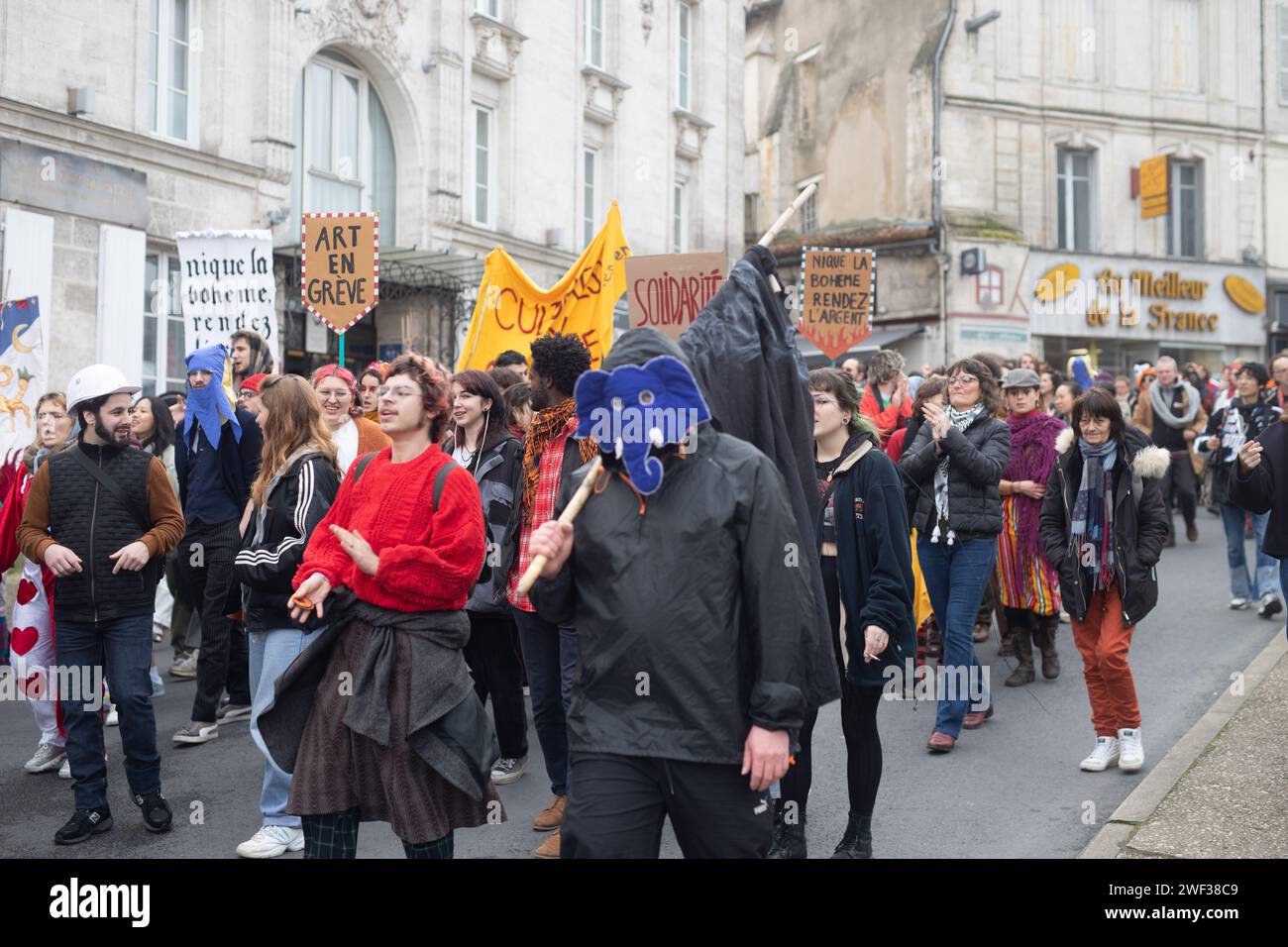 Angouleme 51° festival di fumetti FIBD Foto Stock