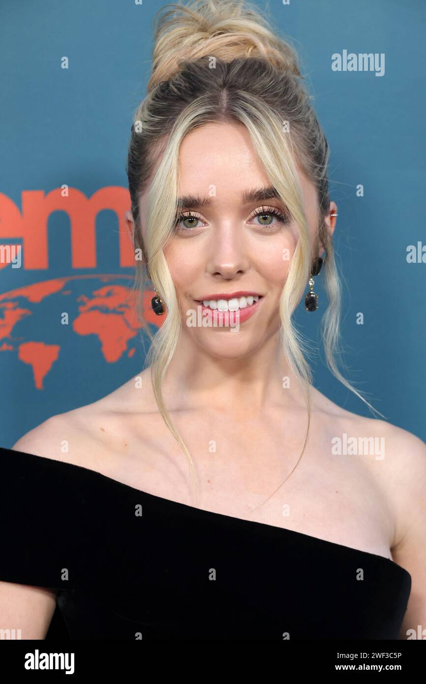 Los Angeles, CA. 27 gennaio 2024. Jenna Davis al Gala 2024 Environmental Media Association Awards al Sunset Las Palmas Studios di Los Angeles, California, il 27 gennaio 2024. Crediti: Faye Sadou/Media Punch/Alamy Live News Foto Stock