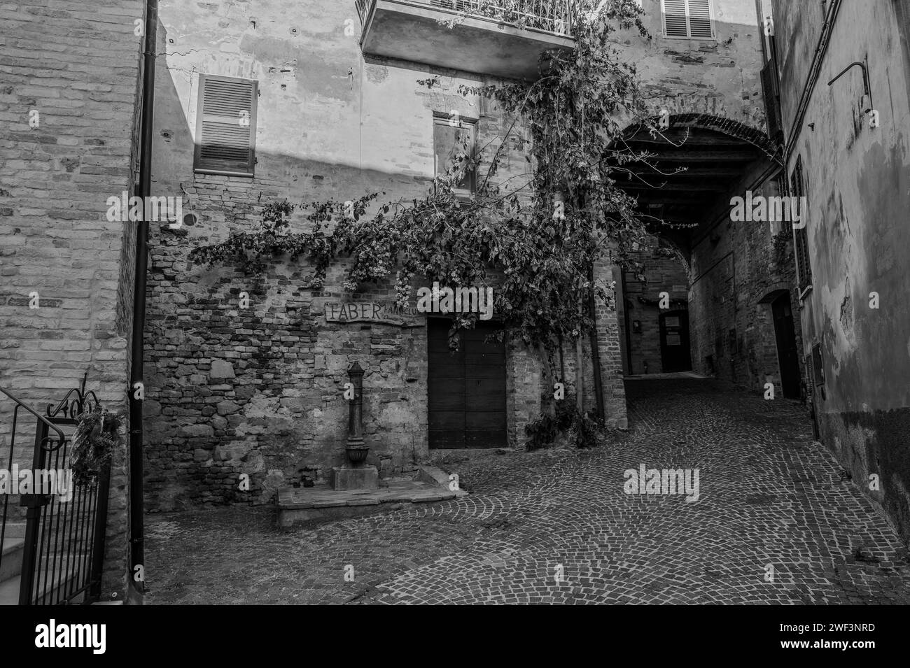 Acquaviva Picena è un comune italiano di 3.630 abitanti della provincia di Ascoli Piceno nelle Marche Foto Stock