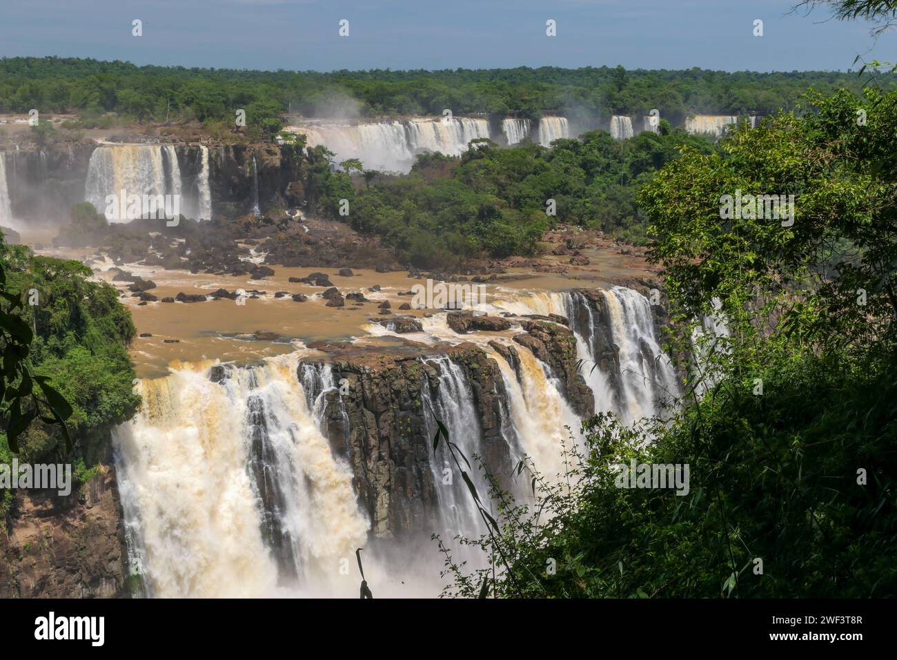 Cascate dell'Iguazú, Brasile (Foz de Iguazú) Foto Stock