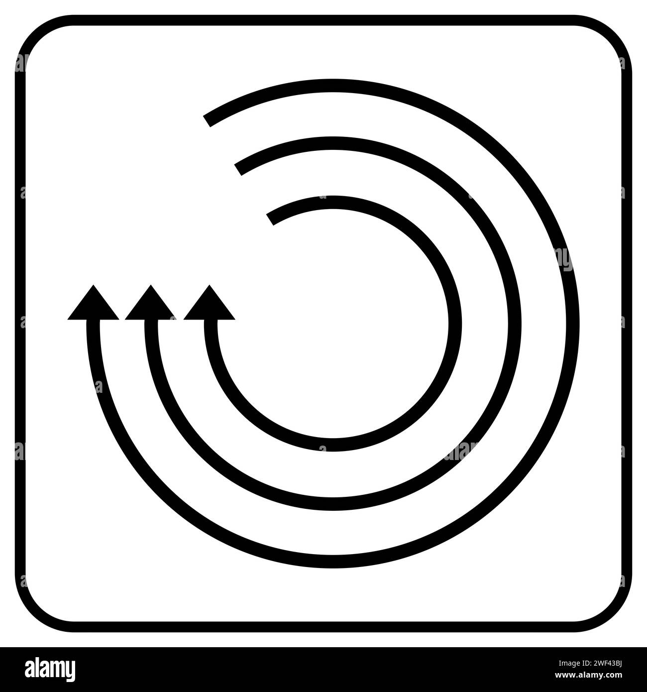 Icona vettoriale della lucidatrice rotante per auto per il pulsante webb o app. Officina per la riparazione della carrozzeria e la definizione dei dettagli. lucidatura della vernice del veicolo. Illustrazione Vettoriale