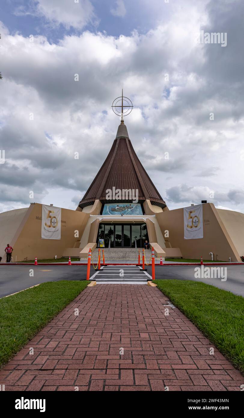 L'istituzione religiosa Ermita de la Caridad a Miami, Florida. Foto Stock