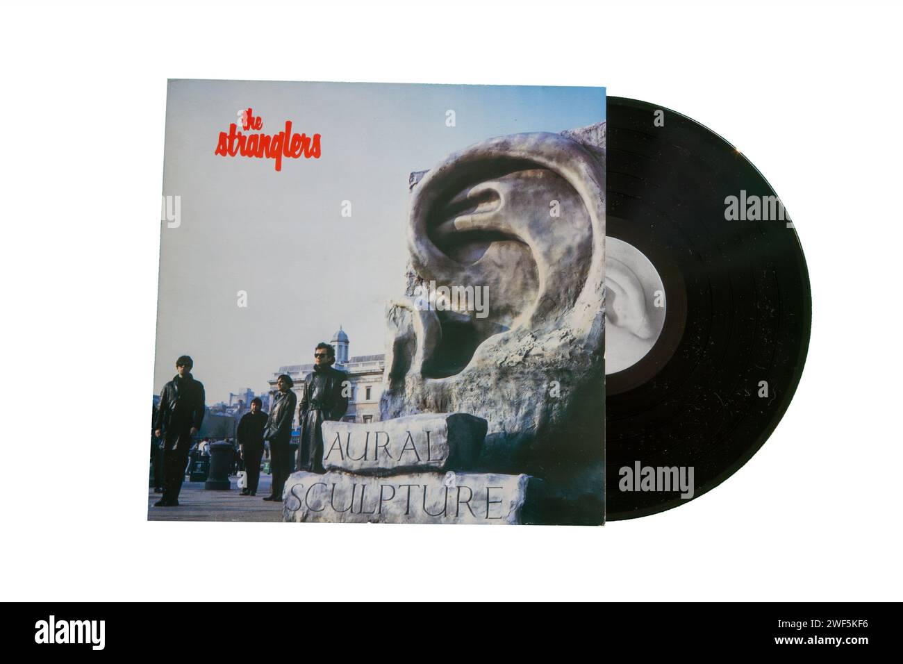 Cover dell'album, SCULTURA AURALE della band britannica THE STRANGLERS del 1984 Foto Stock