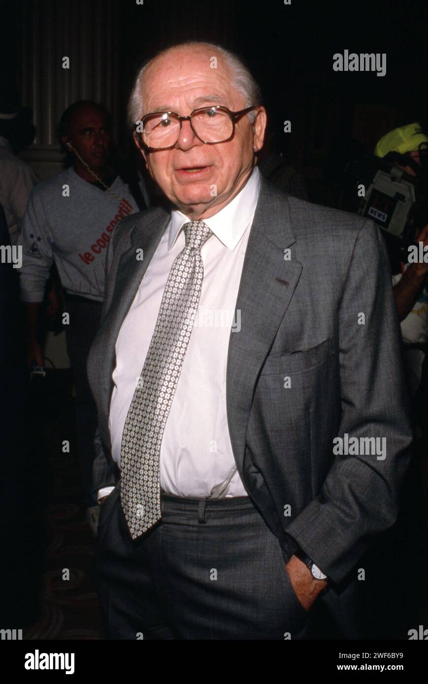 Billy Wilder, anni '1980 circa. Credito: Ralph Dominguez/MediaPunch Foto Stock