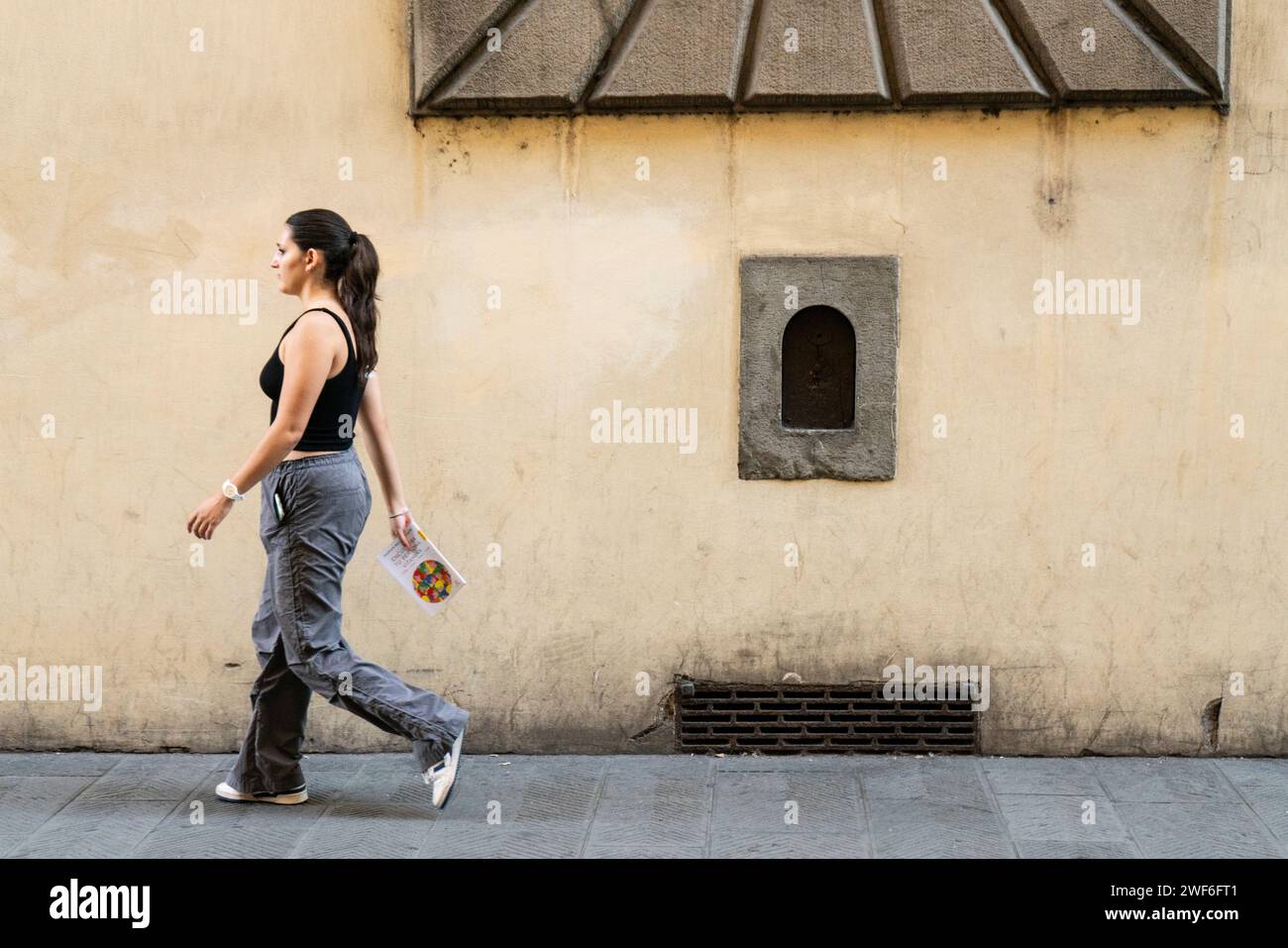 Buchette del vino, Wine Windows di Firenze, Toscana, Italia Foto Stock