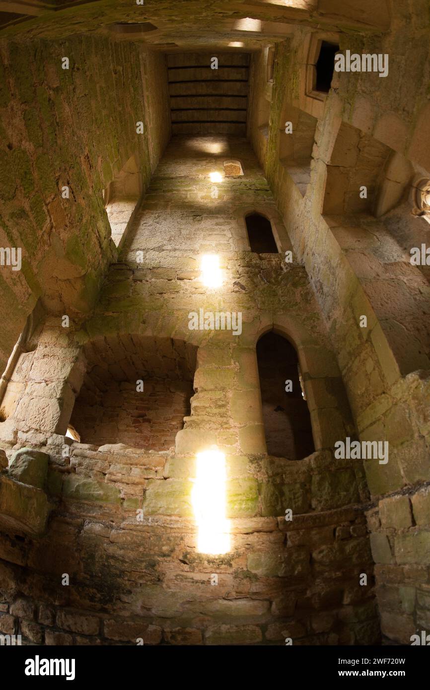 Bodiam Castle East Sssex Inghilterra Regno Unito Europa Foto Stock