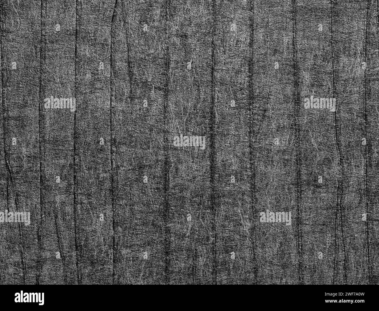 Sfondo nero scuro astratto e grigio con trama grunge o sfondo con linee verticali. Carta da parati con un look vintage ruvido, resistente agli agenti atmosferici e grunge. C Foto Stock