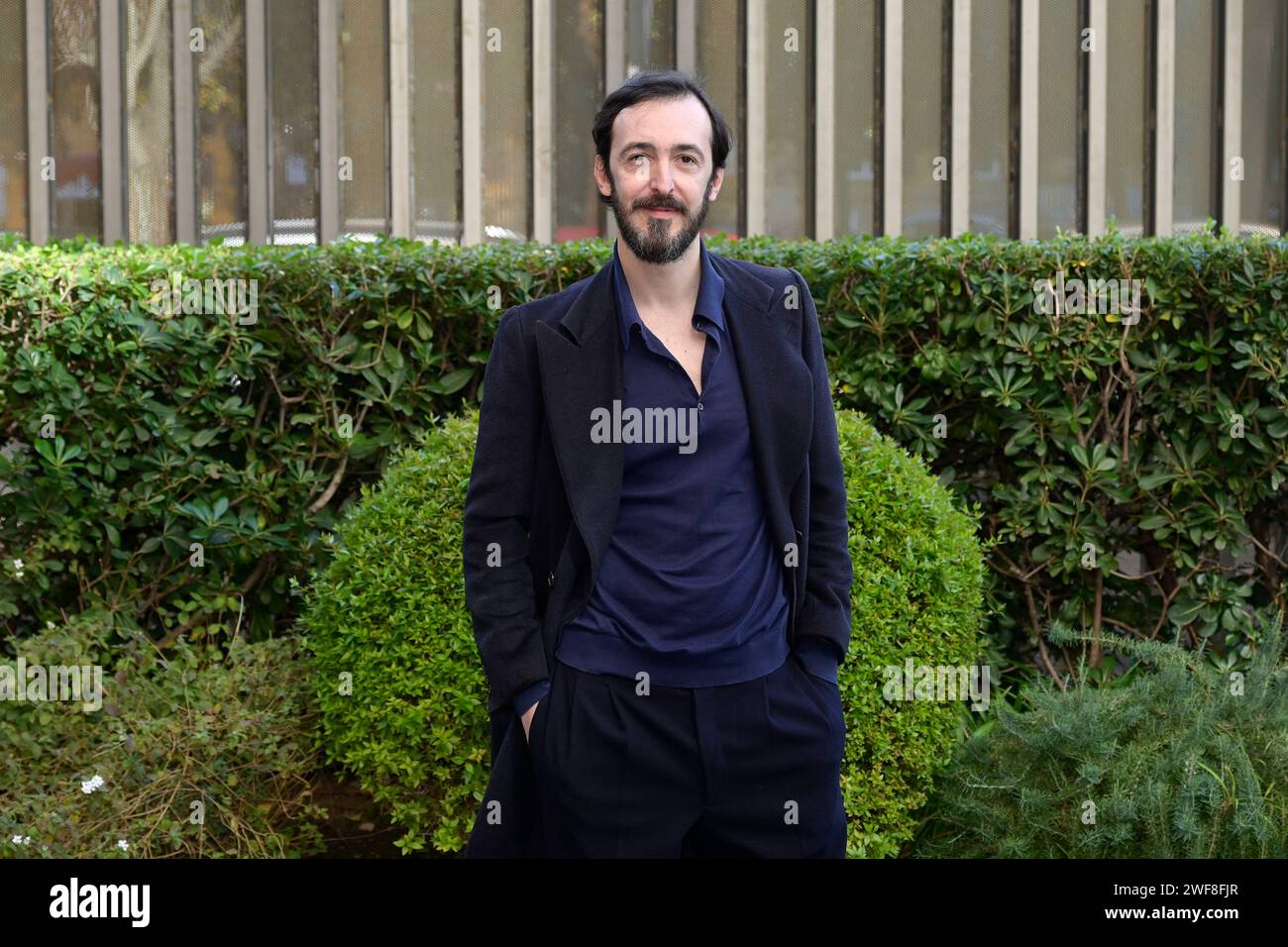 Pierluigi Pasino partecipa al photocall della serie televisiva Rai 'Mameli' in Viale Mazzini. (Foto di Mario Cartelli / SOPA Images/Sipa USA) Foto Stock