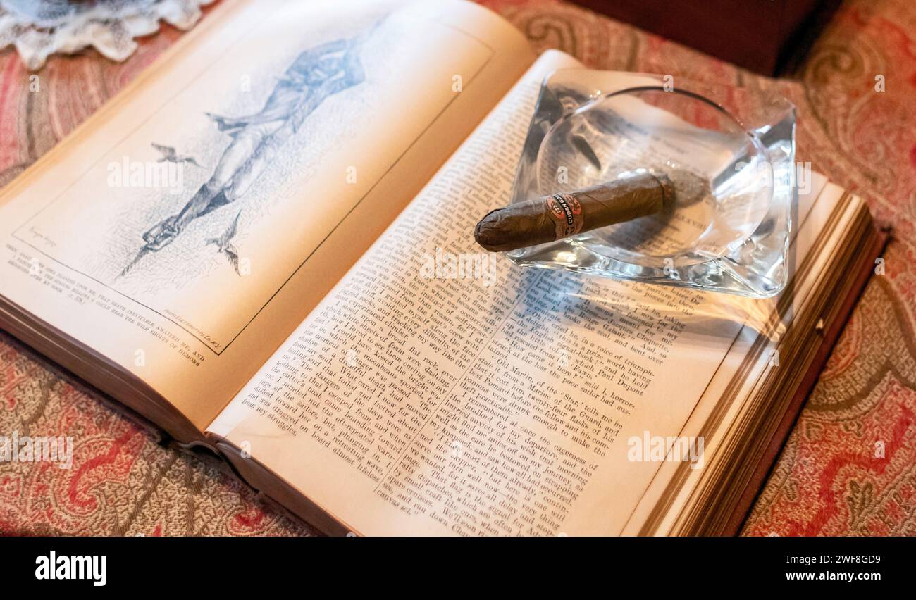 Muskegon, Michigan - la casa di Thomas Hume presso il sito storico di Hackley e Hume, gestita dal Lakeshore Museum Center. Charles Hackley e Thomas Foto Stock