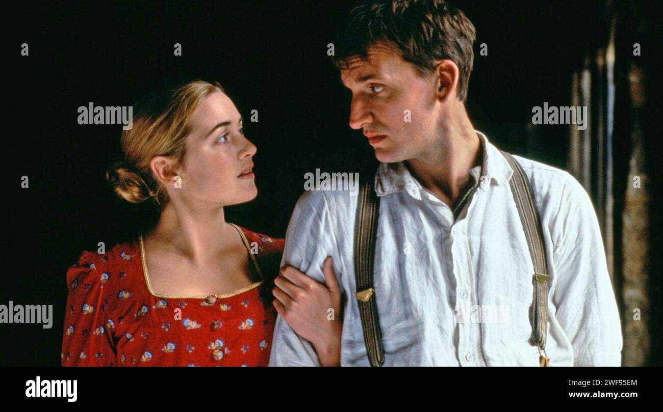 JUDE THE OBSCURE 1996 PolyGram filmò un film della Entertainment con Kate Winslet nel ruolo di sue Bridehead e Christopher Eccleston nel ruolo di Jude Fawley Foto Stock