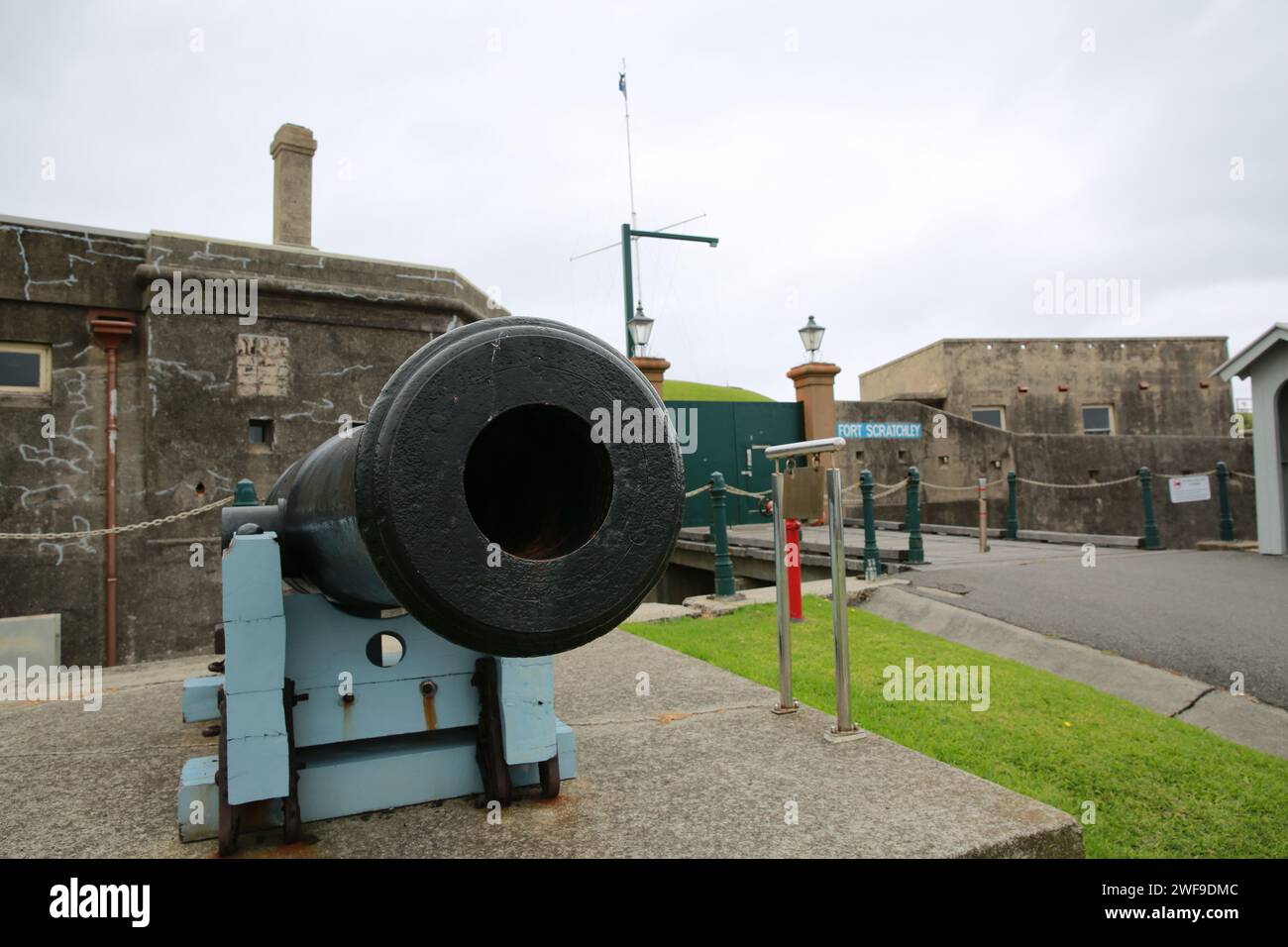 Fort Scratchley Foto Stock