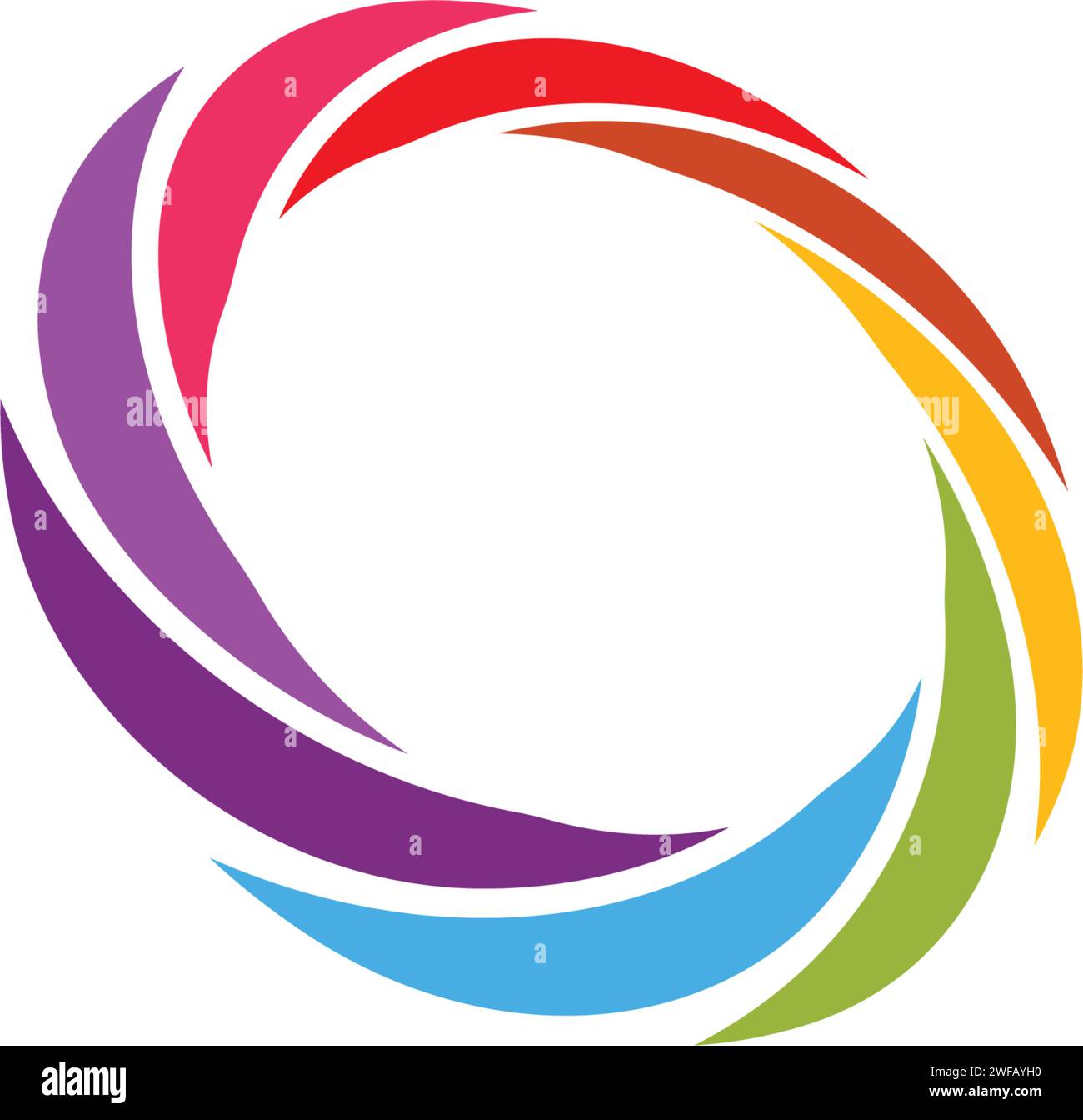 Comunità, rete e icona sociale modello di progettazione. Illustrazione Vettoriale