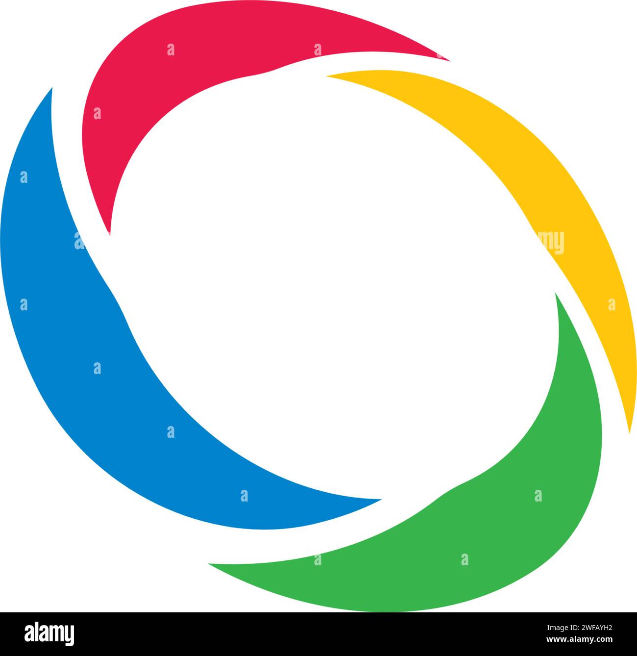 Comunità, rete e icona sociale modello di progettazione. Illustrazione Vettoriale