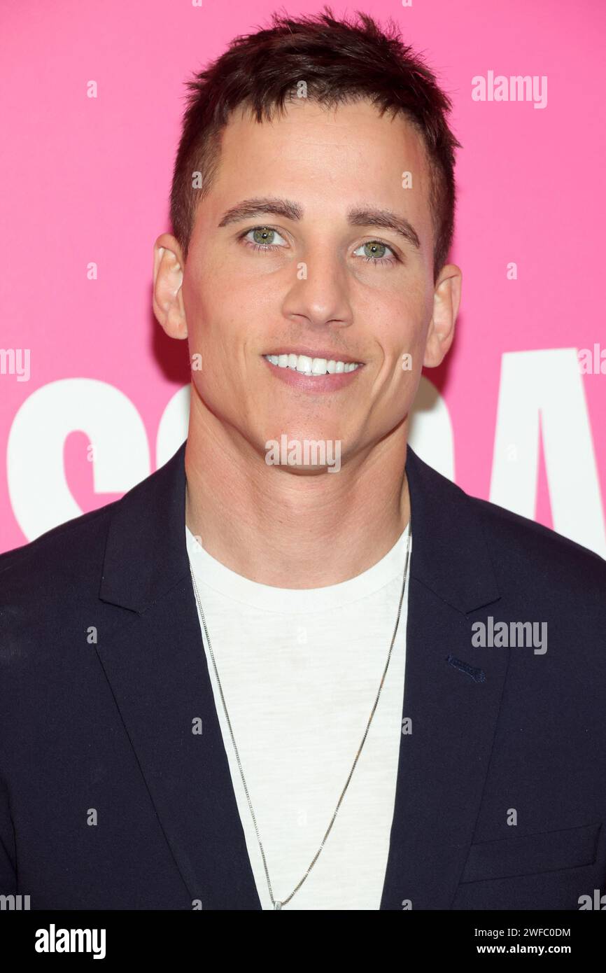 Los Angeles, CA. 29 gennaio 2024. Mike Manning all'evento "Scrambled" all'AMC Westfield Century City il 29 gennaio 2024 a Los Angeles, California. Crediti: Faye Sadou/Media Punch/Alamy Live News Foto Stock