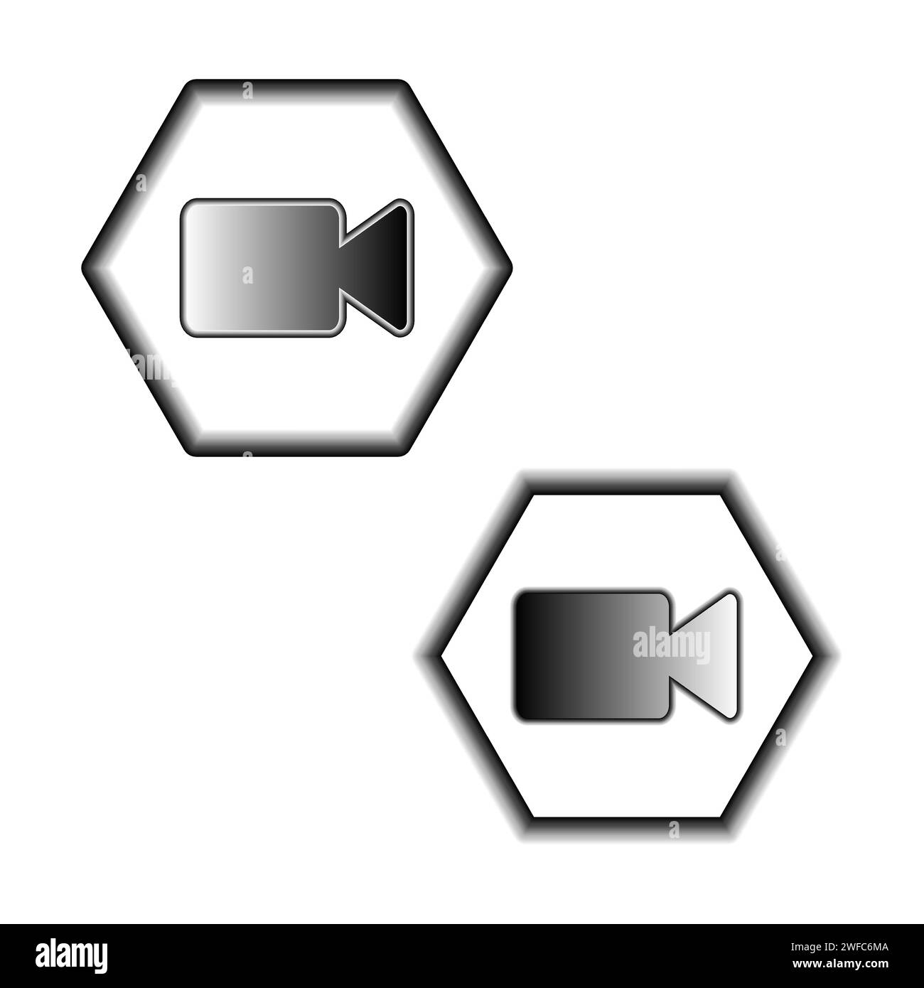 Fotocamera fotografica. Progettazione del movimento. Linea singola. Illustrazione vettoriale. Immagine stock. EPS 10. Illustrazione Vettoriale
